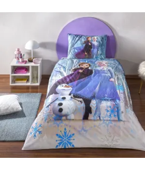 Постільна білизна TAC Disney 160×220 см Frozen Winter Постільна білизна TAC Disney 160×220 см Frozen Winter