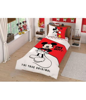 Постільна білизна TAC Disney 160×220 см Mickey Постільна білизна TAC Disney 160×220 см Mickey