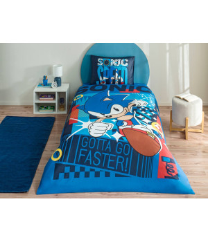 Постільна білизна TAC Disney 160×220 см Sonic Classic Постільна білизна TAC Disney 160×220 см Sonic Classic