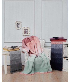 Плед Aksu 180×220 см. Montant Pembe Плед Aksu 180×220 см. Montant Pembe
