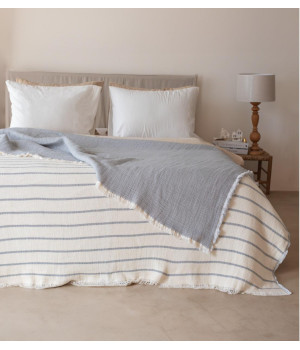 Муслінове покривало Moss Exclusive Muslin 230 х 250 см. Gri Муслінове покривало Moss Exclusive Muslin 230 х 250 см. Gri