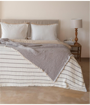 Муслінове покривало Moss Exclusive Muslin 170 х 230 см. Kahve Муслінове покривало Moss Exclusive Muslin 170 х 230 см. Kahve