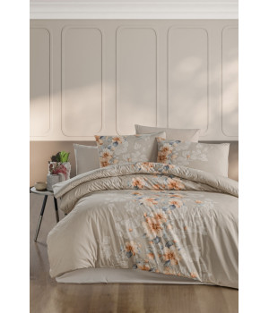 Постільна білизна First Choice Ranforce 200 х 220 см Annabel Cappucino Постільна білизна First Choice Ranforce 200 х 220 см Annabel Cappucino