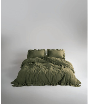 Постільна білизна Limasso Stonewashed Exclusive200 х 220 см Capulet Olive Постільна білизна Limasso Stonewashed Exclusive200 х 220 см Capulet Olive