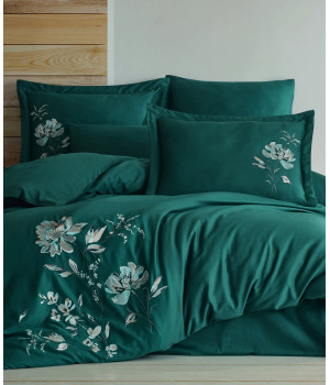 Комплект постільної білизни Maribor Exclusive Satin 200х220 см Yesil Комплект постільної білизни Maribor Exclusive Satin 200х220 см Yesil