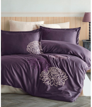Комплект постільної білизни Maribor Exclusive Satin 200х220 см Siena Murdum Комплект постільної білизни Maribor Exclusive Satin 200х220 см Siena Murdum